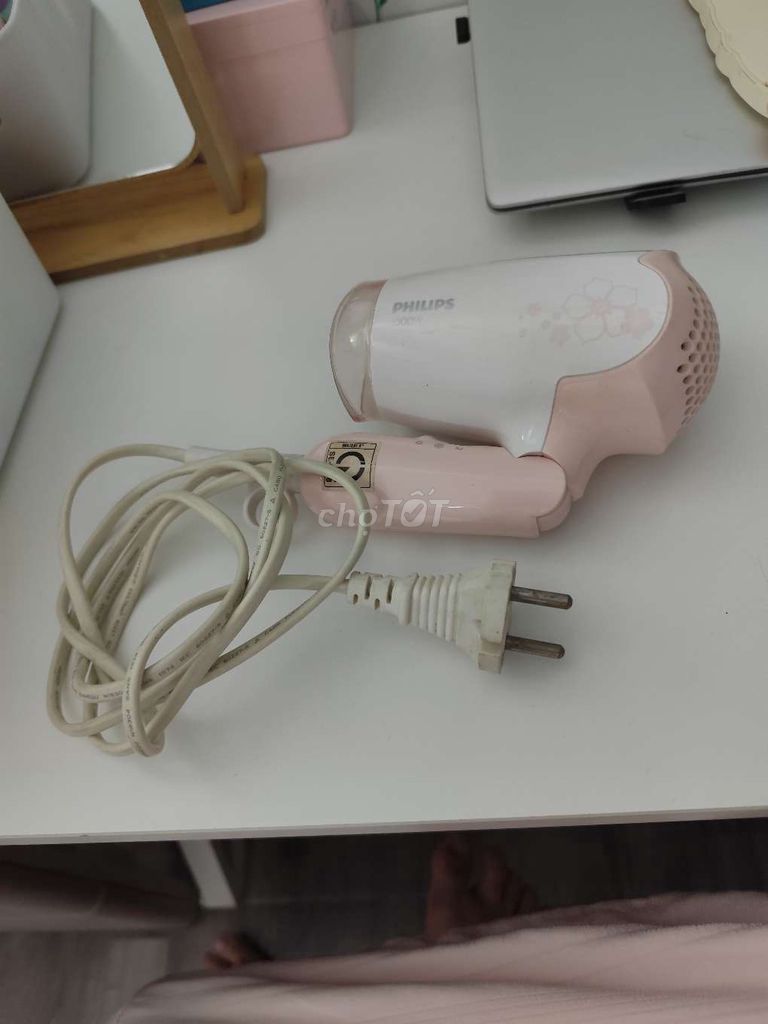 Máy sấy tóc Philips 1000W Hồng Trắng cũ. Mua bán Nội thất, đồ gia dụng khác tại Quận Tân Phú Tp Hồ Chí Minh được đăng bởi Mỹ Duyên hình 1