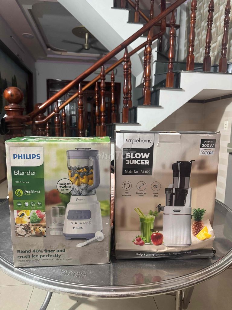 Máy xay sinh tố Philips 5000 Series Trắng. Mua bán Bếp, lò, đồ điện nhà bếp tại Thành phố Dĩ An Bình Dương được đăng bởi Tuấn Tuấn hình 1