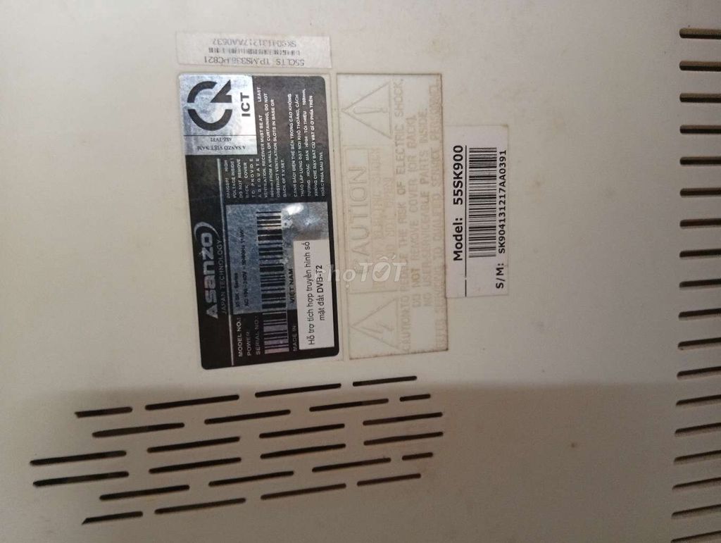 Tivi Asanzo 55SK900 Hư màn hình. Mua bán Tivi, Âm thanh tại Quận Tân Bình Tp Hồ Chí Minh được đăng bởi minh hình 1