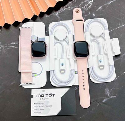 Apple Wacth S9/41mm pink esim độc lập cbh 2025 dai