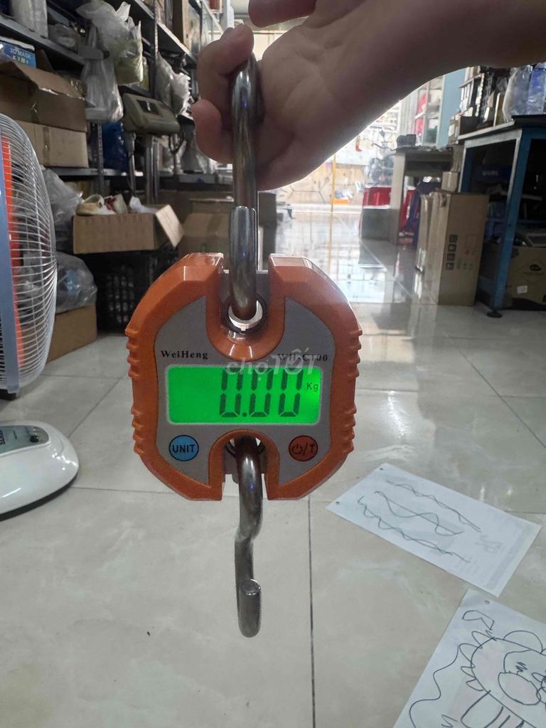 Cân treo điện tử WeiHeng WH-C100. Mua bán Đồ chuyên dụng, Giống nuôi trồng tại Quận 12 Tp Hồ Chí Minh được đăng bởi tuyền Nguyễn  hình 1