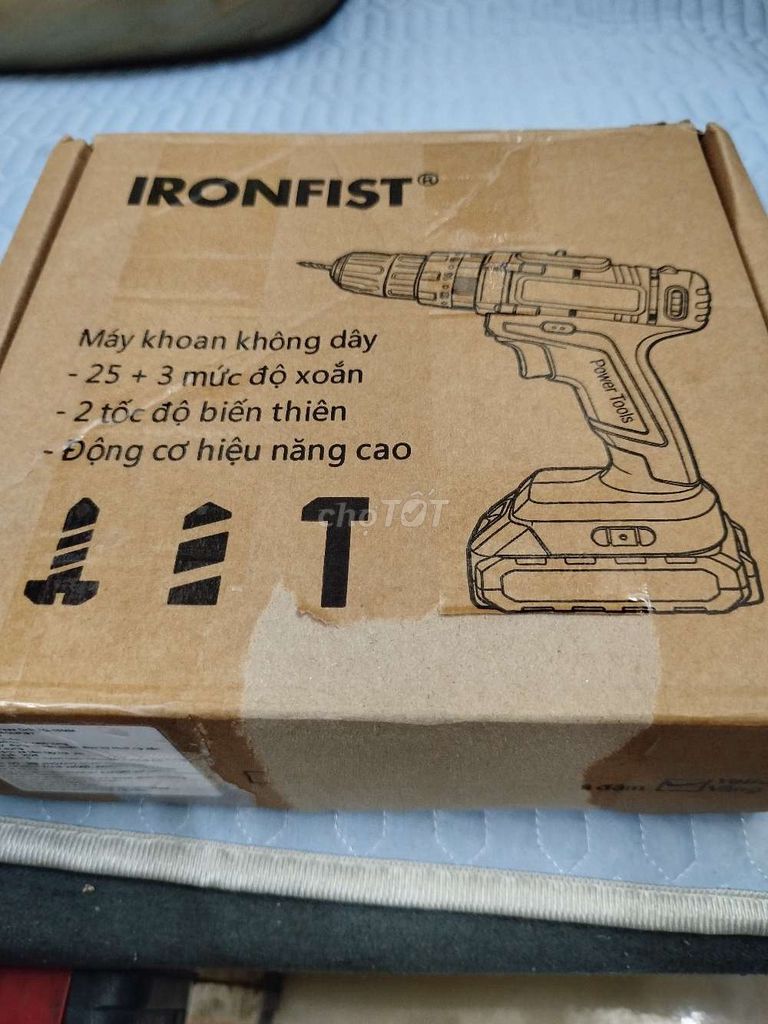 Máy khoan pin IRONFIST Lion 21V. Mua bán Đồ chuyên dụng, Giống nuôi trồng tại Quận 12 Tp Hồ Chí Minh được đăng bởi Chú Danh hình 1