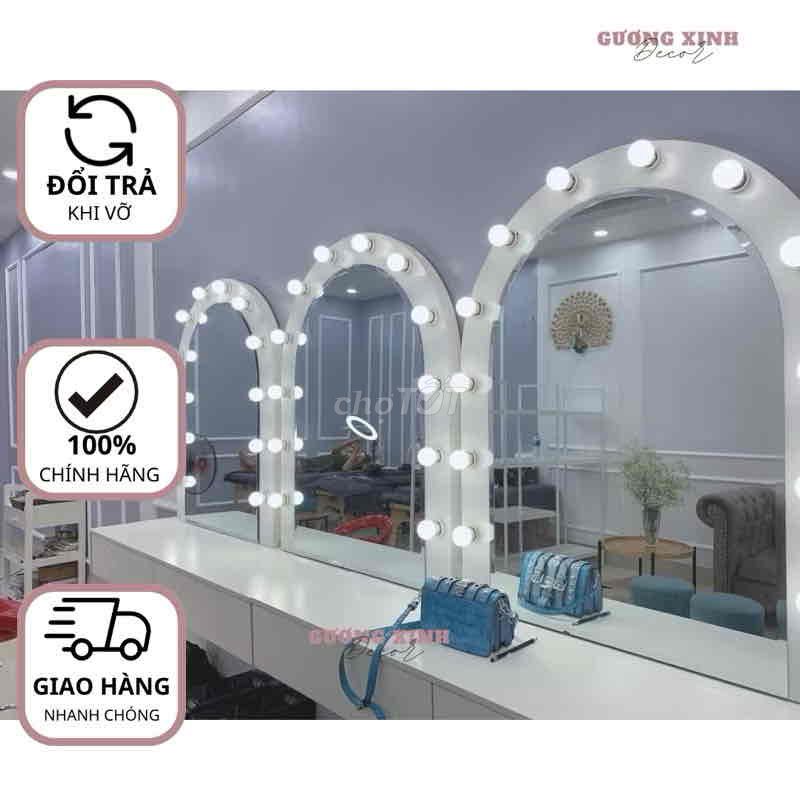 Gương makeup Gương soi toàn thân Trắng 80x120cm. Mua bán Nội thất, đồ gia dụng khác tại Quận 12 Tp Hồ Chí Minh được đăng bởi Thuỷ Tiên hình 1