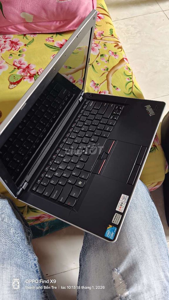 Lenovo ThinkPad Core i3 Đen Đã sử dụng. Mua bán Laptop tại Thành phố Bến Tre Bến Tre được đăng bởi bảo hình 1