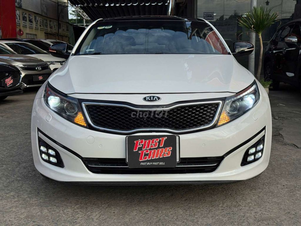 Kia Optima 2014 2.0L, số tự động,màu trắng. Mua bán Ô tô tại Quận Bình Tân Tp Hồ Chí Minh được đăng bởi Son Do hình 1