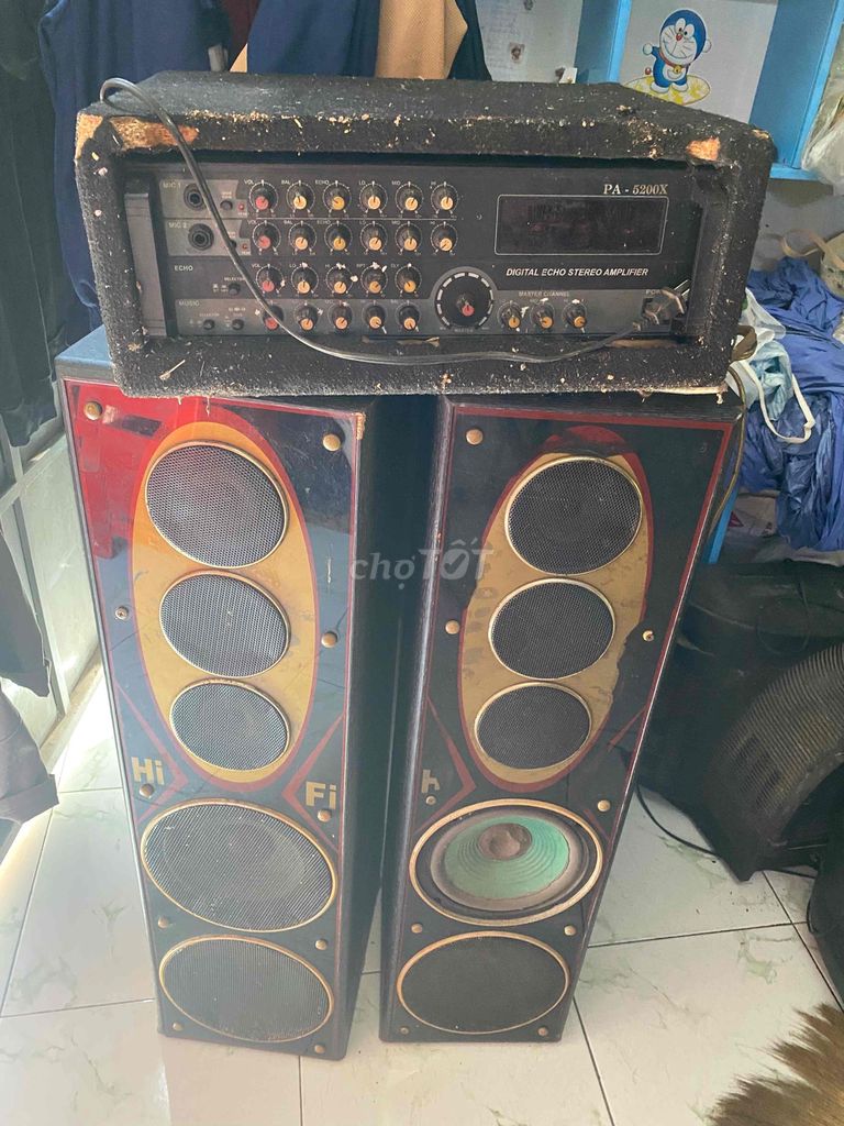 Loa karaoke HiFi PA-5200X Đen. Mua bán Tivi, Âm thanh tại Huyện Tân Châu Tây Ninh được đăng bởi Cô Ba hình 1