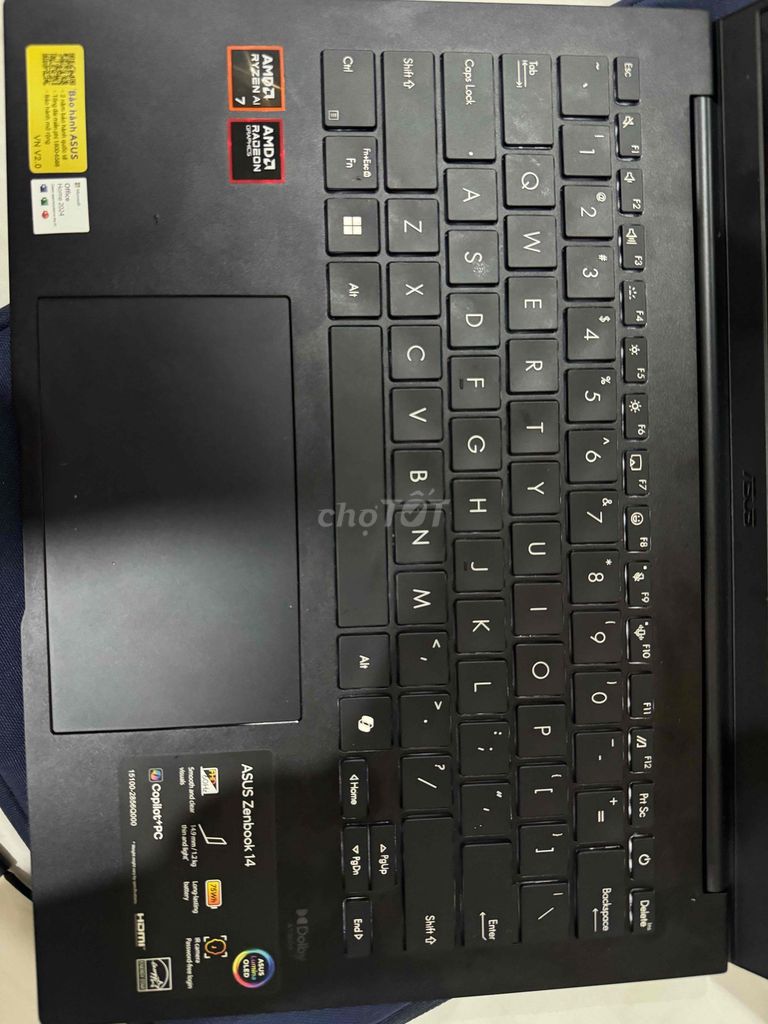 Asus Zenbook 14 AMD Ryzen AI 7. Mua bán Laptop tại Quận 10 Tp Hồ Chí Minh được đăng bởi Đinh Hoàng Long Ẩn hình 1