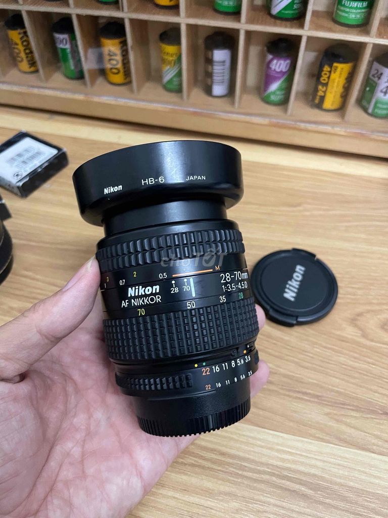 Ống kính Nikon AF 28-70 F3.5-4.5D siêu tia. Mua bán Máy ảnh, Máy quay tại Quận 5 Tp Hồ Chí Minh được đăng bởi Huỳnh Minh Thương hình 1