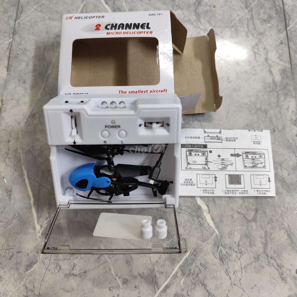 Trực thăng điều khiển Micro Helicopter. Mua bán Sở thích khác tại Quận 3 Tp Hồ Chí Minh được đăng bởi Bán hàng lạ hình 1
