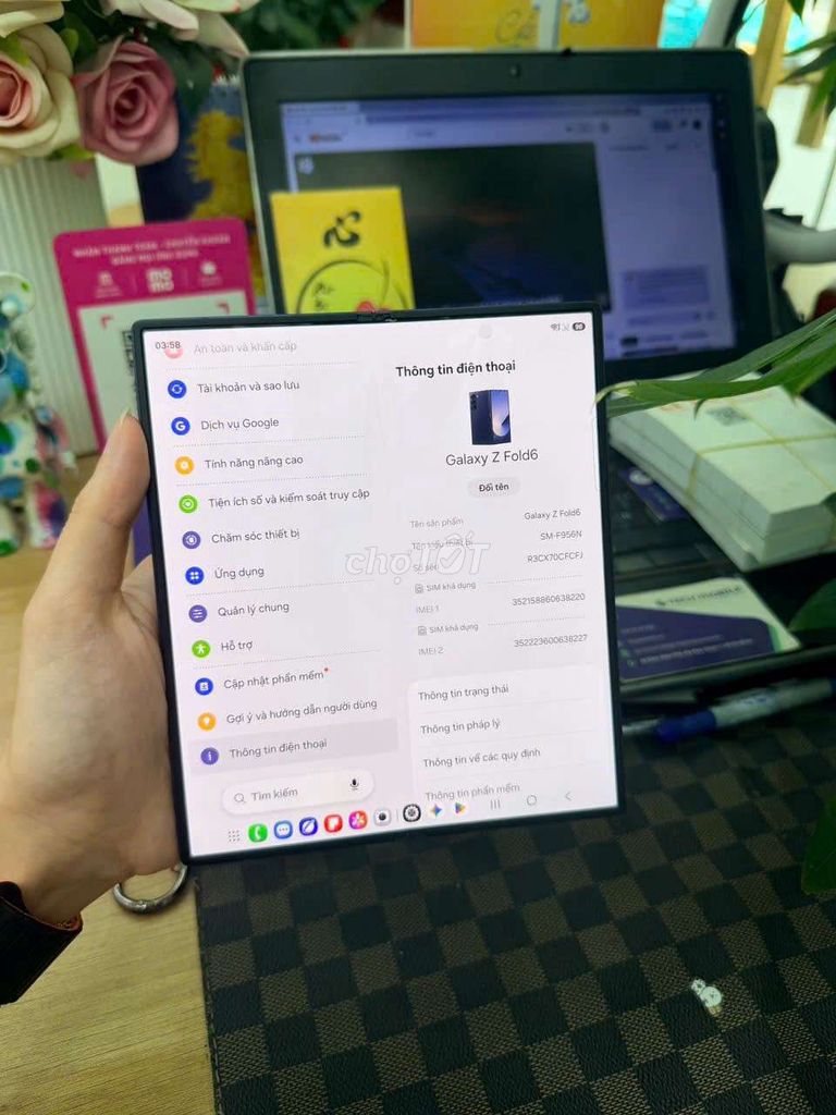 Samsung Galaxy Z Fold6 12GB/512GB Xanh. Mua bán Điện thoại tại Quận 7 Tp Hồ Chí Minh được đăng bởi Minh phương hình 1