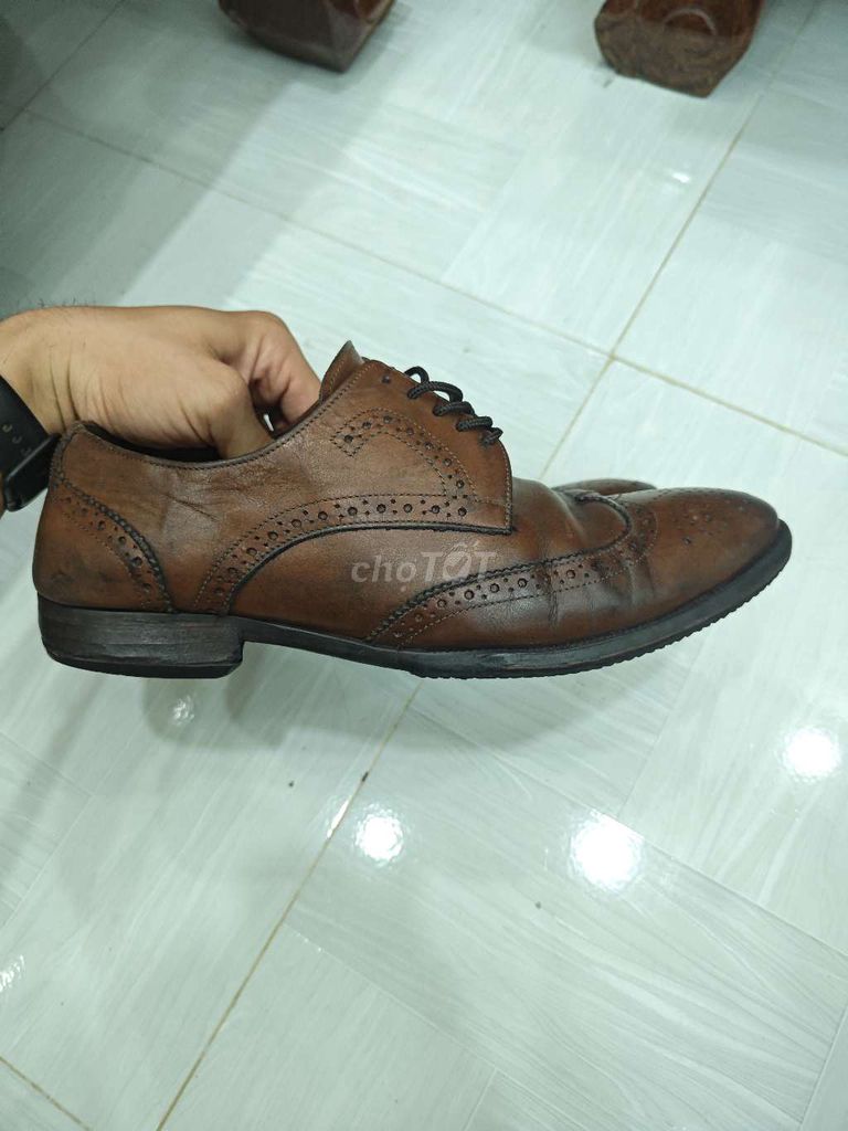Giày Oxford Tandy Da Nâu Nam Size 42. Mua bán Giày dép tại Thành phố Nha Trang Khánh Hòa được đăng bởi Vũ hình 1
