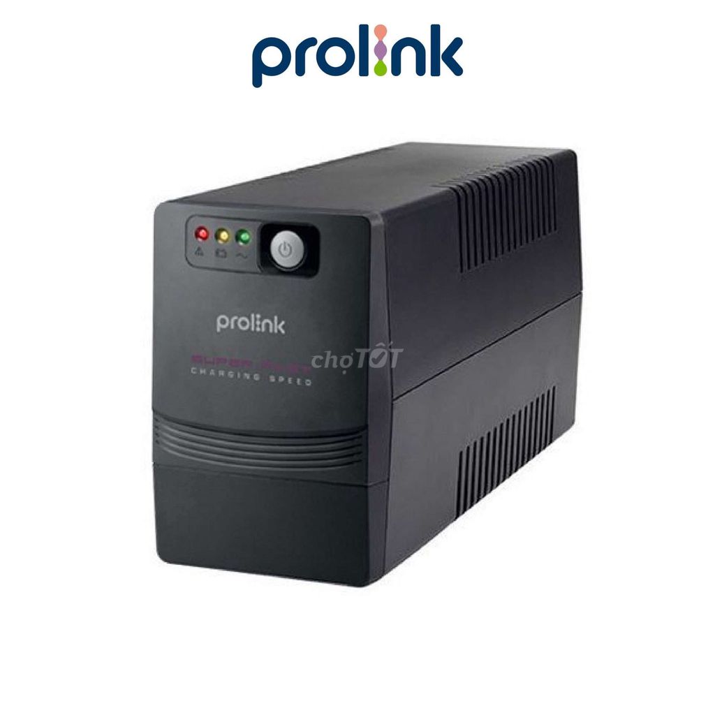 Bộ lưu điện UPS Prolink PRO1201SFCU 600W. Mua bán Phụ kiện (Màn hình, Chuột...) tại Thành phố Tam Kỳ Quảng Nam được đăng bởi METECH COMPUTER hình 1