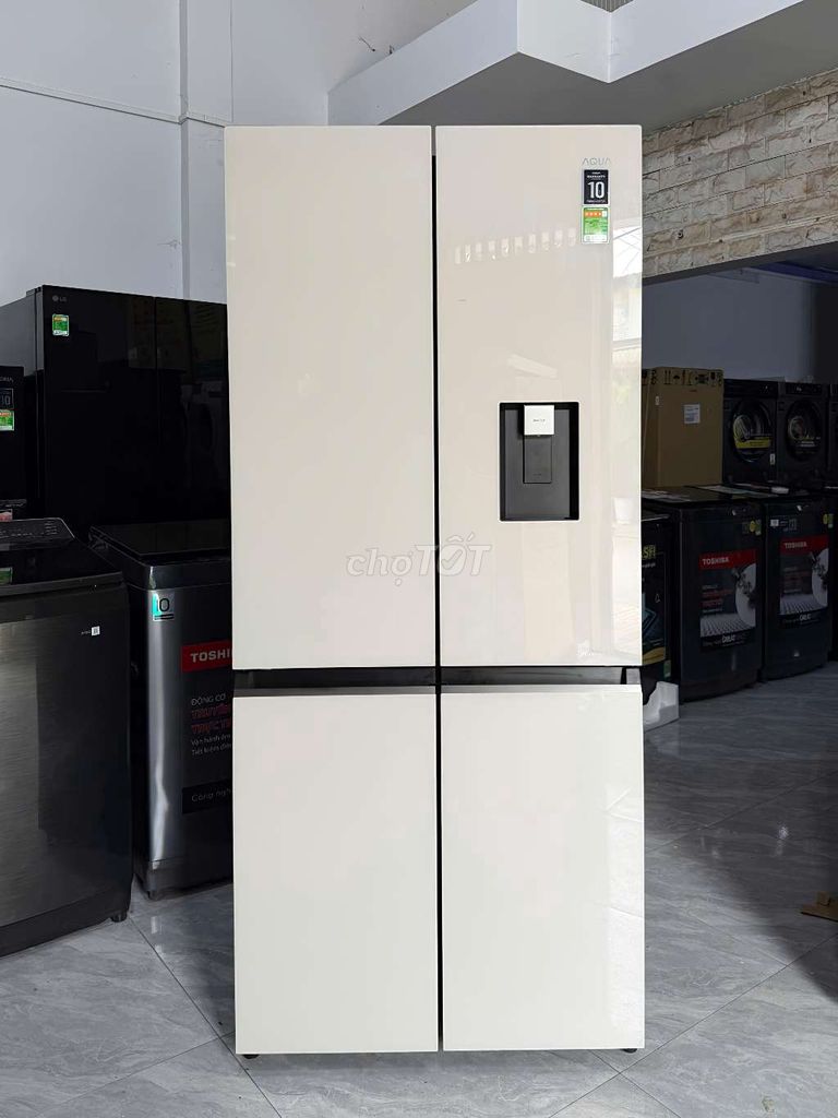 Tủ lạnh Aqua 4 cánh Inverter. Mua bán Tủ lạnh tại Quận 5 Tp Hồ Chí Minh được đăng bởi Điện Máy Giá Kho Miền Nam hình 1