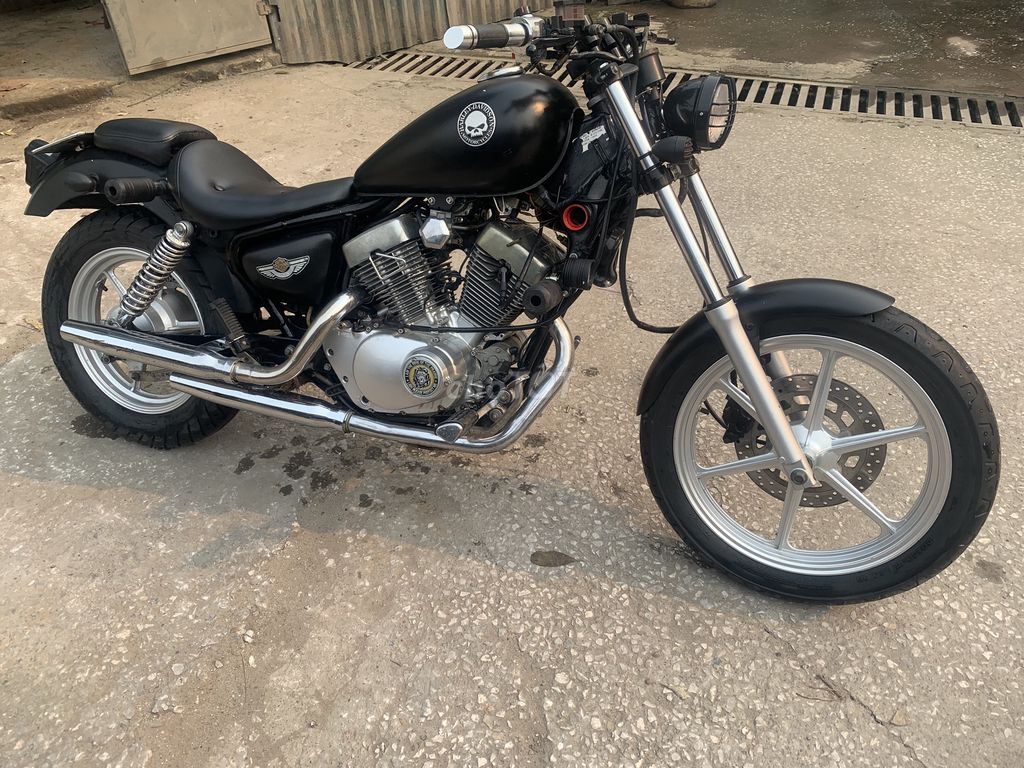 Yamaha Virago 250 zin chất sưu tầm. Mua bán Xe máy tại Quận Thanh Xuân Hà Nội được đăng bởi Mr Blue hình 4