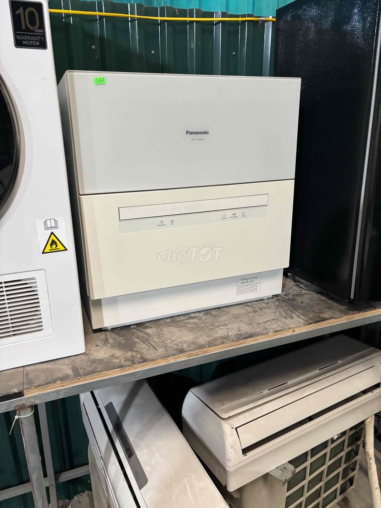 Máy rửa bát Panasonic Trắng đã qua sử dụng. Mua bán Bếp, lò, đồ điện nhà bếp tại Huyện Gia Lâm Hà Nội được đăng bởi Điện Lạnh Tâm Tín Hà Nội hình 1