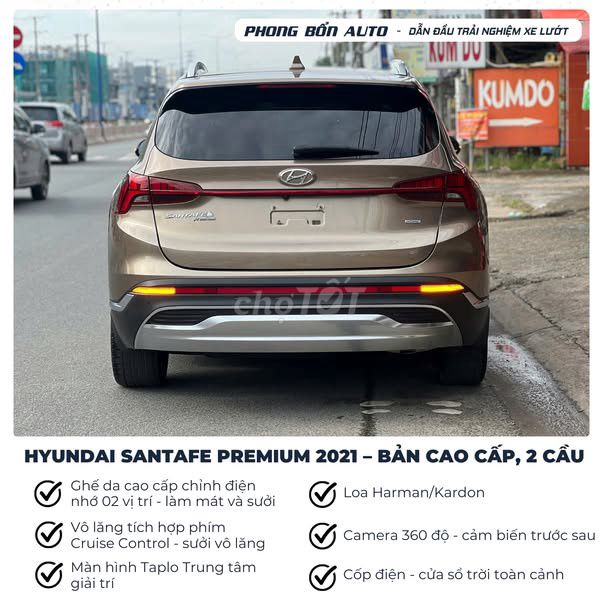 HYUNDAI SANTAFE PREMIUM 2021. Mua bán Ô tô tại Thành phố Thủ Dầu Một Bình Dương được đăng bởi Auto Phong Bổn hình 2