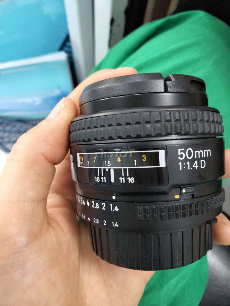 Len Nikon 50mm f1.4D