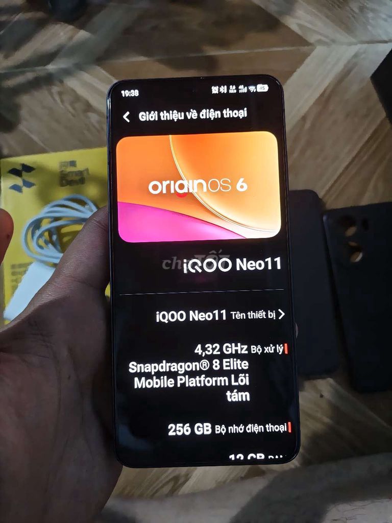 iQOO Neo 11 256GB Đen 99%. Mua bán Điện thoại tại Huyện Thống Nhất Đồng Nai được đăng bởi phan anh hình 1