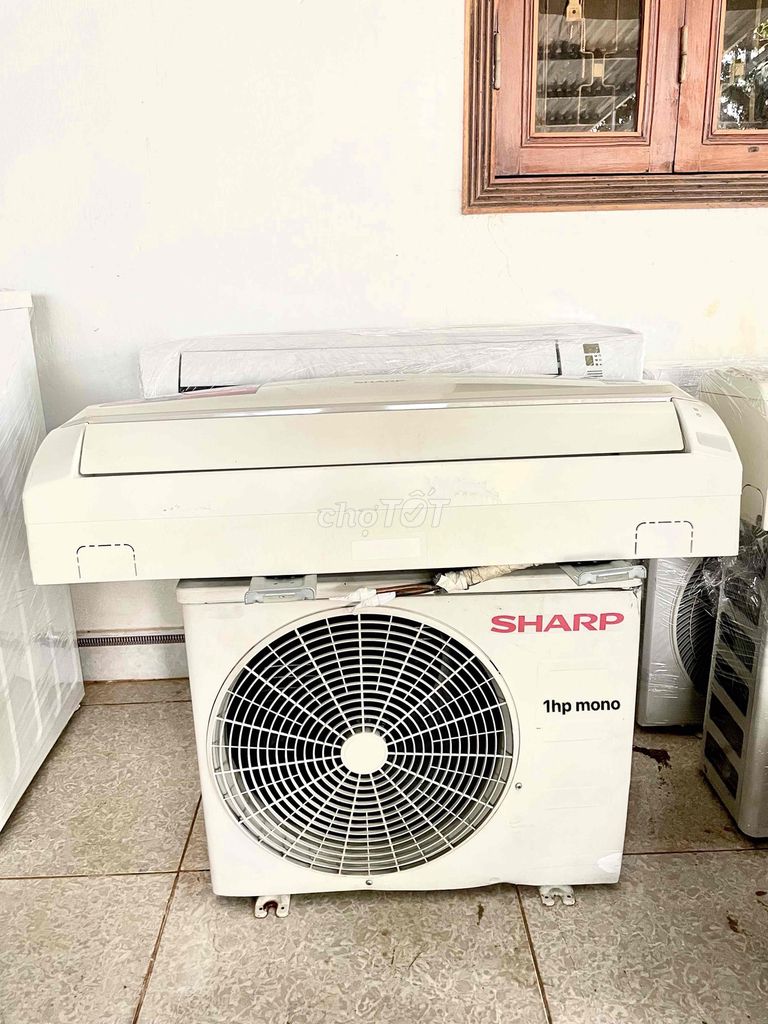 Thanh lý máy lạnh Sharp 1hp  Bao công lắp đặt -