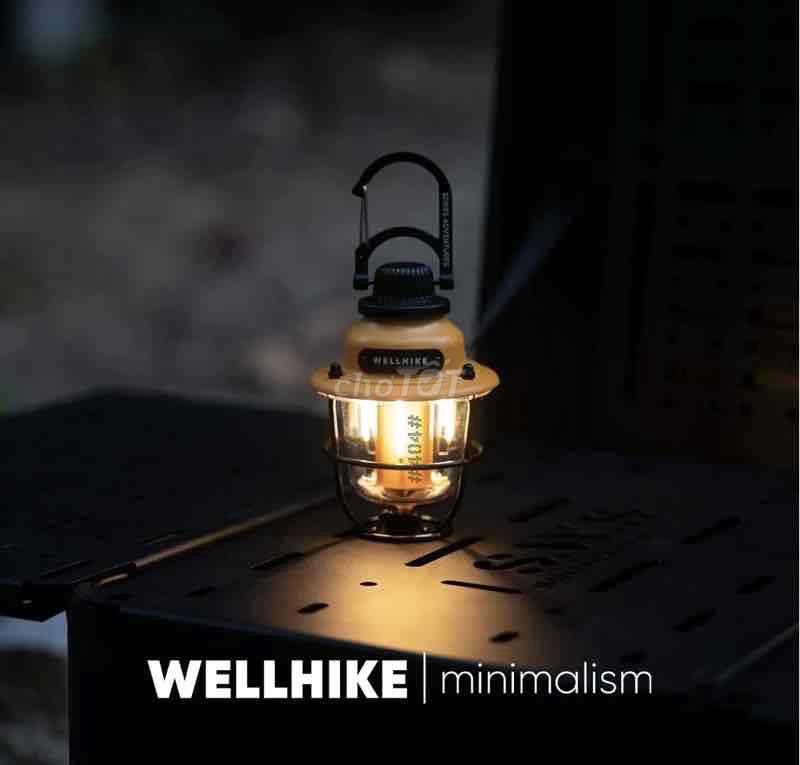 Đèn sạc cắm trại retro chính hãng  wellhike #190k. Mua bán Đèn tại Quận Gò Vấp Tp Hồ Chí Minh được đăng bởi An  Nhiên hình 1