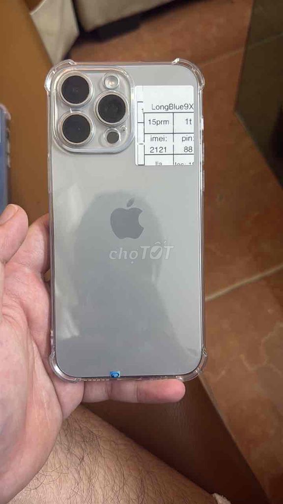 iPhone 15 Pro Max 1TB Bạc. Mua bán Điện thoại tại Quận Cầu Giấy Hà Nội được đăng bởi Long blue 9x hình 1