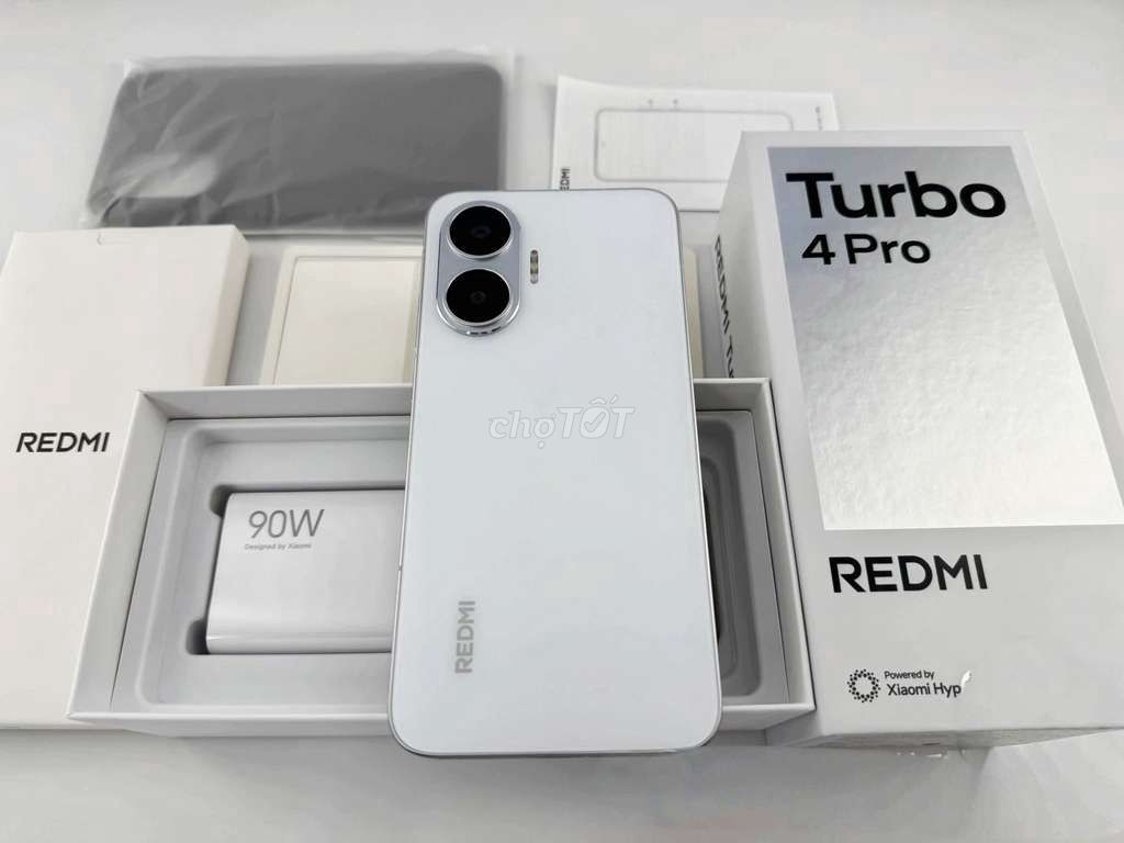 Xiaomi Redmi Turbo 4 Pro 256GB Trắng Mới. Mua bán Điện thoại tại Quận Cẩm Lệ Đà Nẵng được đăng bởi Vũ hình 1
