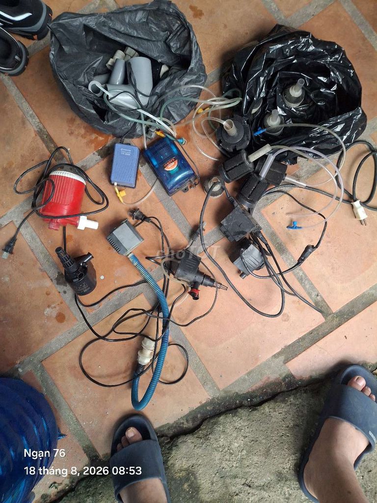 Bơm hồ cá đã sử dụng 5 cái. Mua bán Phụ kiện, Thức ăn, Dịch vụ tại Thành phố Thuận An Bình Dương được đăng bởi nguyên Trung Ngạn  hình 1