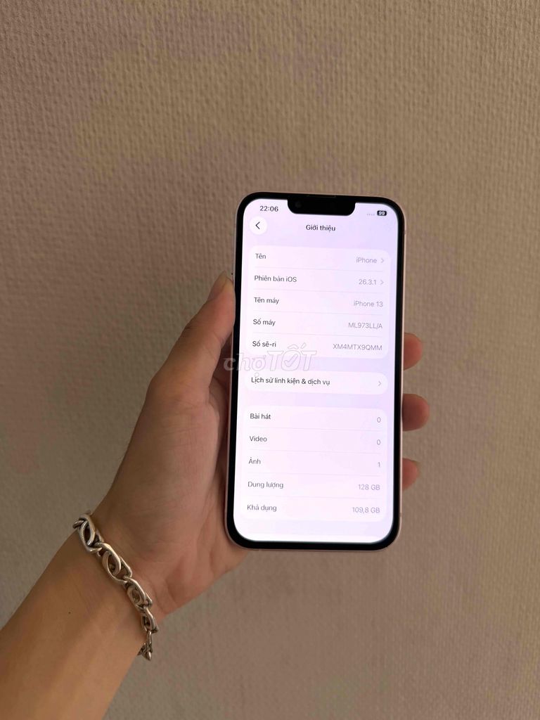 iPhone 13 128gb quốc tế full chức năng. Mua bán Điện thoại tại Thành phố Thủ Đức Tp Hồ Chí Minh được đăng bởi Nguyễn Duy hình 1