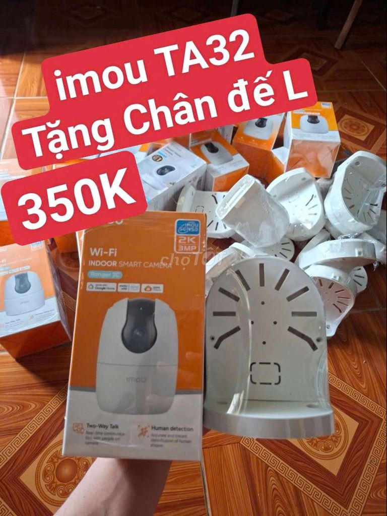 Camera an ninh IMOU TA32 2K Trắng. Mua bán Máy ảnh, Máy quay tại Thành phố Bến Tre Bến Tre được đăng bởi Tạp Hóa Online hình 1