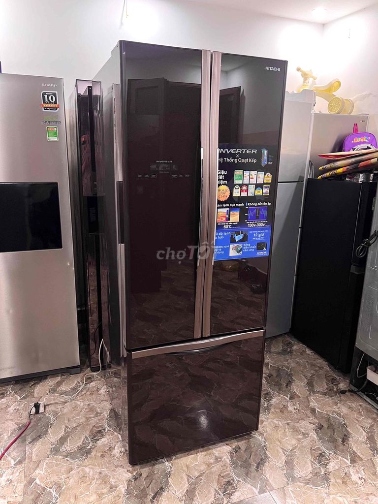 tủ lạnh hitachi 382 lít mặt kính gương siêu vip. Mua bán Tủ lạnh tại Quận Lê Chân Hải Phòng được đăng bởi điện lạnh xuân trường hình 4