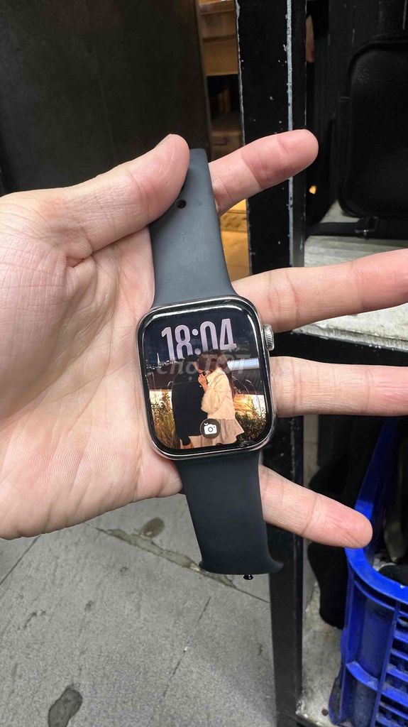 Apple Watch Series 7 45mm Đen Thép. Mua bán Thiết bị đeo thông minh tại Quận 3 Tp Hồ Chí Minh được đăng bởi Đỗ Phương Tân hình 1
