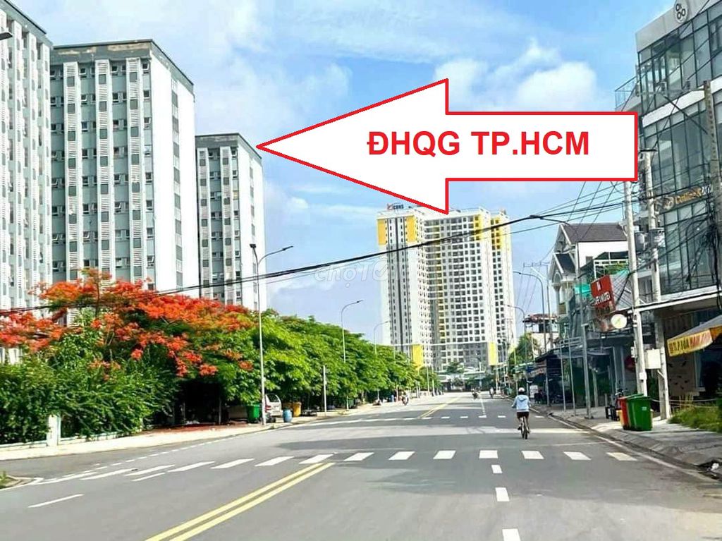 Bán đất gần Đại Học Quốc Gia Tp.Hồ Chí Minh. DT 90m2