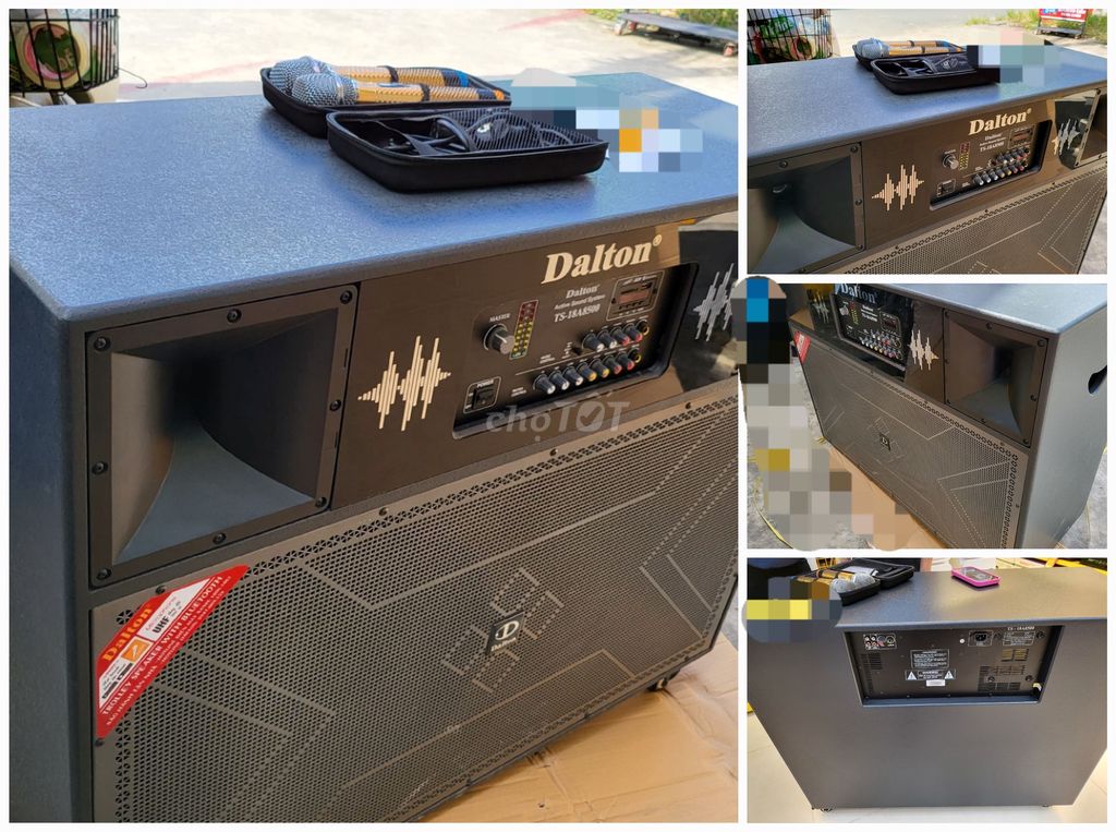 Loa karaoke bluetooth DALTON TS-18A8500 MỚI NGUYÊN
