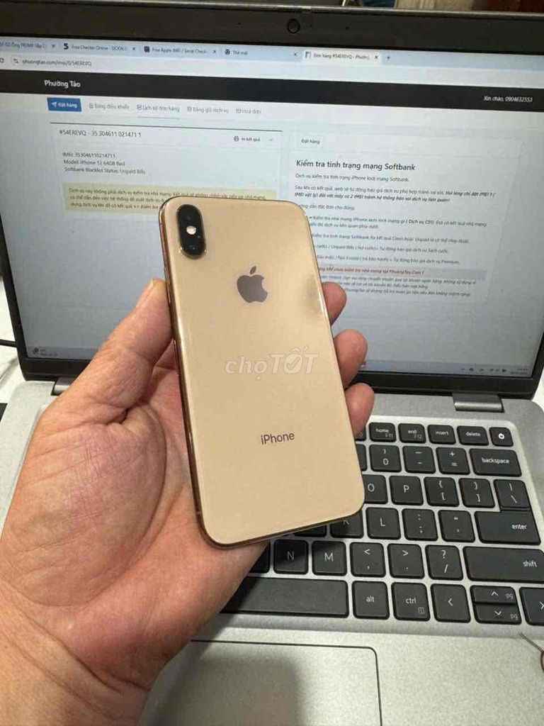 iphone xs 64g quốc tế