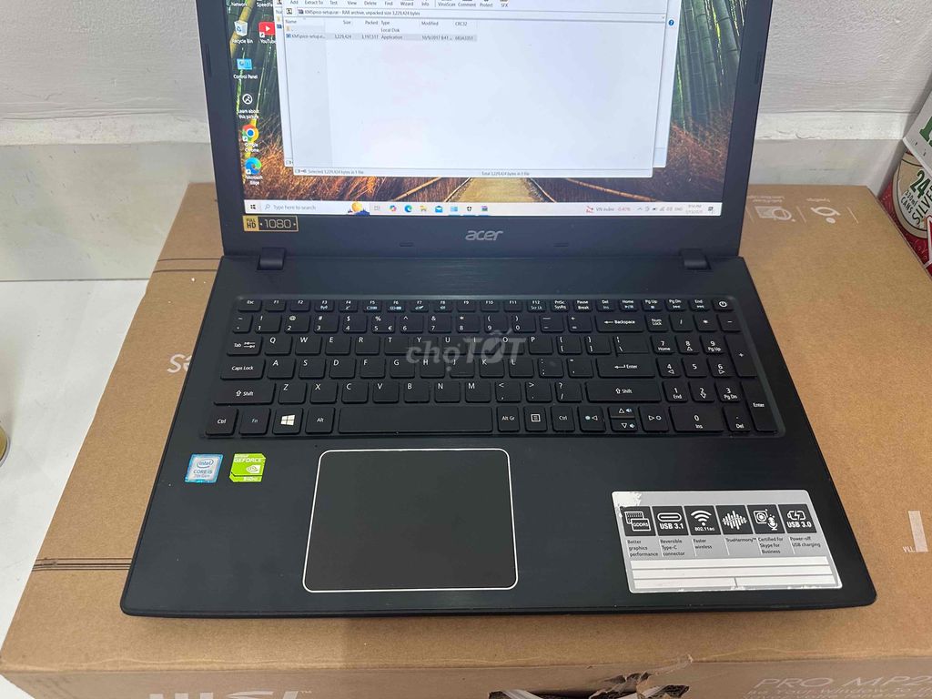 Acer Aspire E5-575G i5 7200u 8gb 940MX 2g ng zin