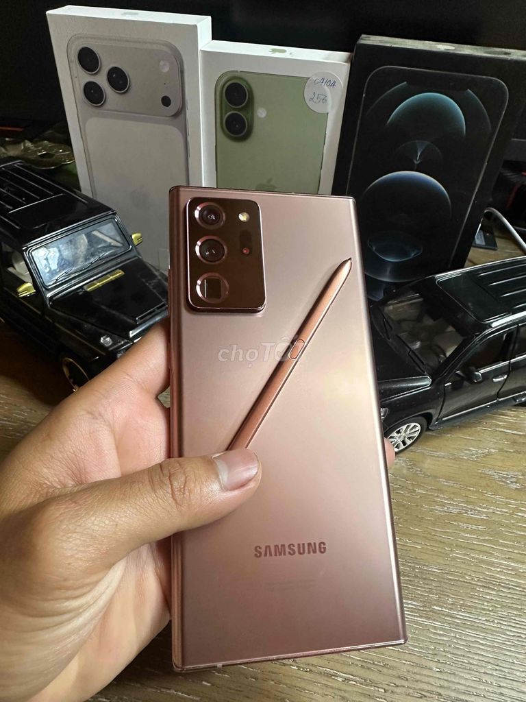 Samsung Note 20 Ultra 12GB/128GB Đỏ vang. Mua bán Điện thoại tại Huyện Lâm Hà Lâm Đồng được đăng bởi Tan David hình 1