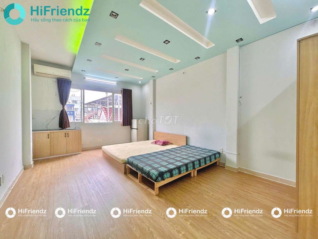 Trống Phòng cửa sổ lớn 35m2 gần Parcl Mall Topaz siêu rộng,thoáng,mới
