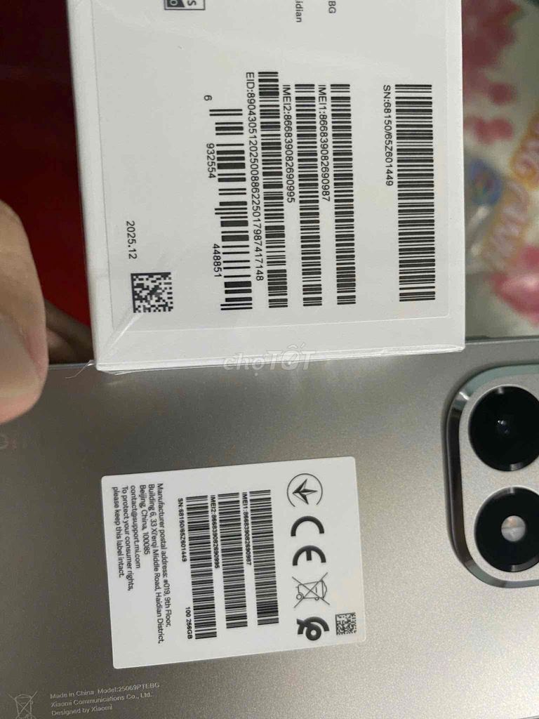 Xiaomi 15T 256GB bạc mới 100% máy nữ dùng kỹ. Mua bán Điện thoại tại Quận 6 Tp Hồ Chí Minh được đăng bởi phuongnguyet hình 1