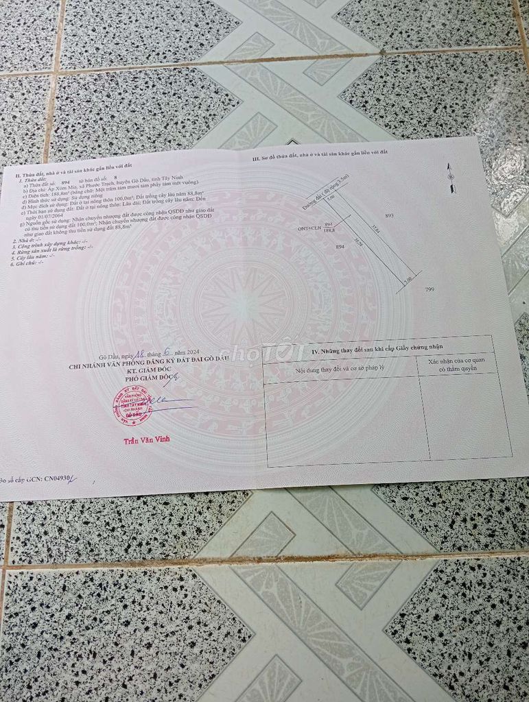 Nhà cấp bốn. Mua bán nhà ở tại Huyện Gò Dầu Tây Ninh được đăng bởi cô thanh  hình 5
