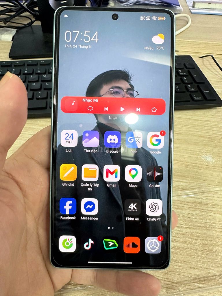 Xiaomi Redmi Note 13 5G Xanh Đã sử dụng. Mua bán Điện thoại tại Quận 12 Tp Hồ Chí Minh được đăng bởi Jbay Phan hình 1