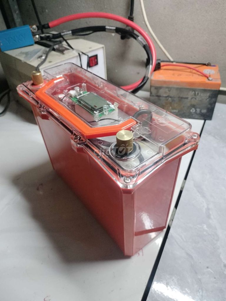 Bình Pin 12v45ah bms 200a + sạc. Mua bán Phụ tùng xe tại Huyện Châu Thành Bến Tre được đăng bởi nguyen minh thu hình 3