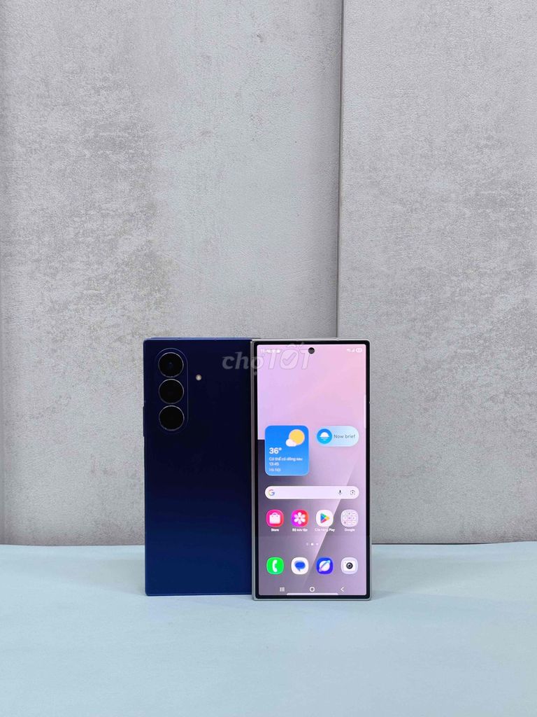 Samsung Galaxy Z Fold7 256GB Blue - Gray. Mua bán Điện thoại tại Quận Thanh Khê Đà Nẵng được đăng bởi Thiện Lê TShop 16 Lê Đình Lý hình 1