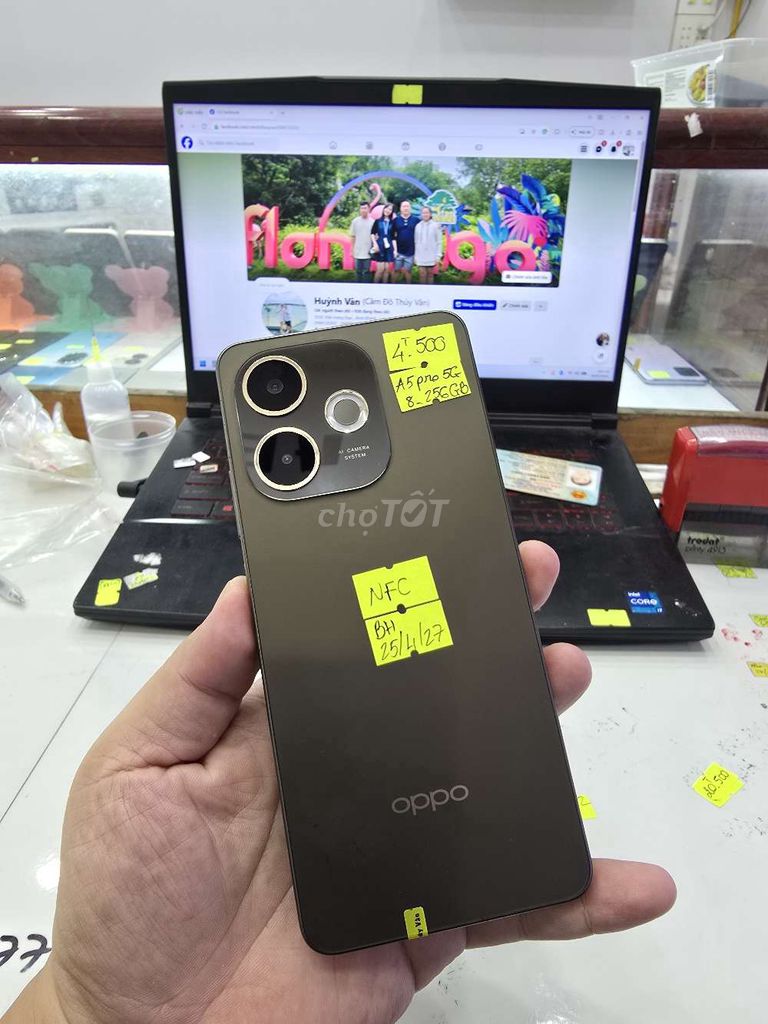 Oppo A5 Pro 5G 256GB Nâu. Mua bán Điện thoại tại Thành phố Long Xuyên An Giang được đăng bởi Facebook Cầm Đồ Thúy Vân hình 1