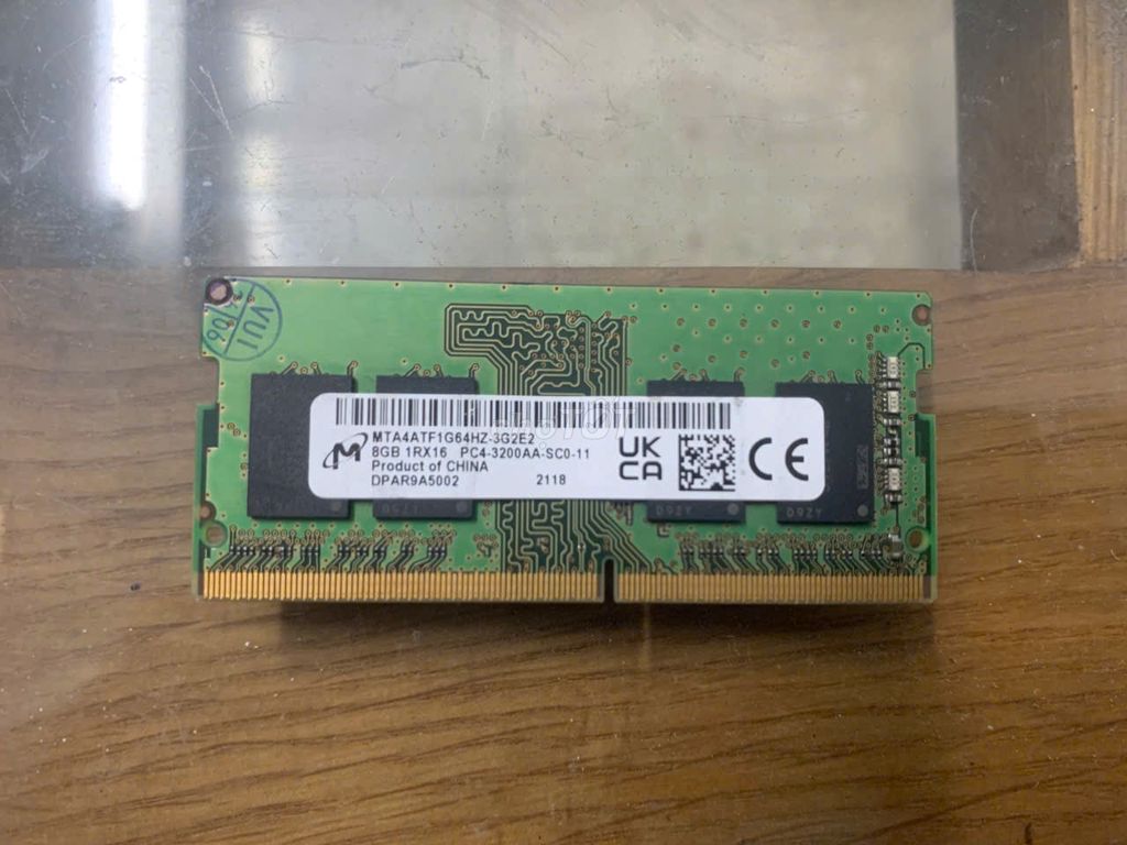 Ram 8gb DDR4 Bus 3200Mhz. Mua bán Linh kiện (RAM, Card...) tại Quận Gò Vấp Tp Hồ Chí Minh được đăng bởi Lê Bách Nguyễn hình 1