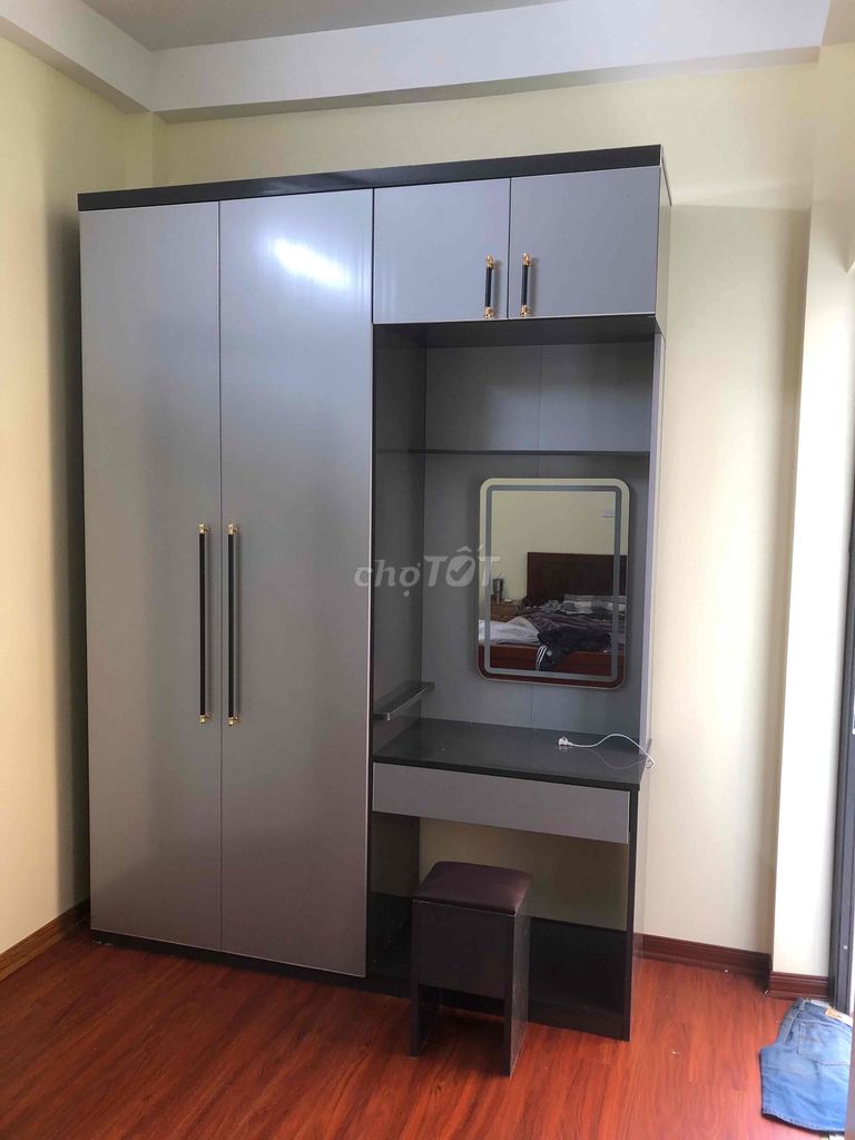 Tủ quần áo nhựa cao cấp Xám. Mua bán Tủ, kệ gia đình tại Huyện Thường Tín Hà Nội được đăng bởi vinh hình 1