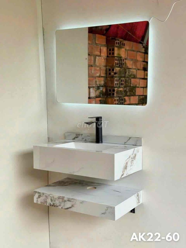 Bàn đá lavabo Đá Trắng, Đen Hiện đại. Mua bán Thiết bị vệ sinh, nhà tắm tại Quận Cẩm Lệ Đà Nẵng được đăng bởi Danh Đoàn hình 1