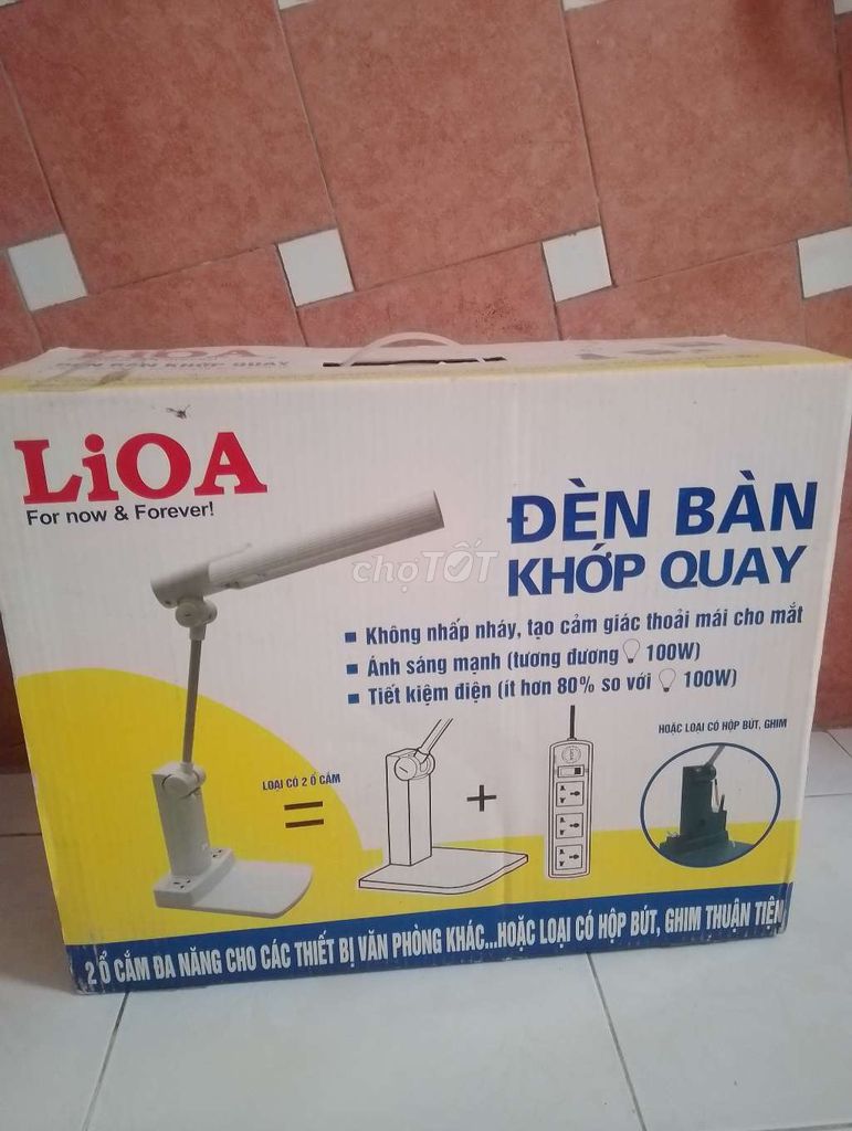 Đèn bàn Lioa Khớp quay Đen 27W. Mua bán Đèn tại Quận Gò Vấp Tp Hồ Chí Minh được đăng bởi Ngọc Anh hình 1