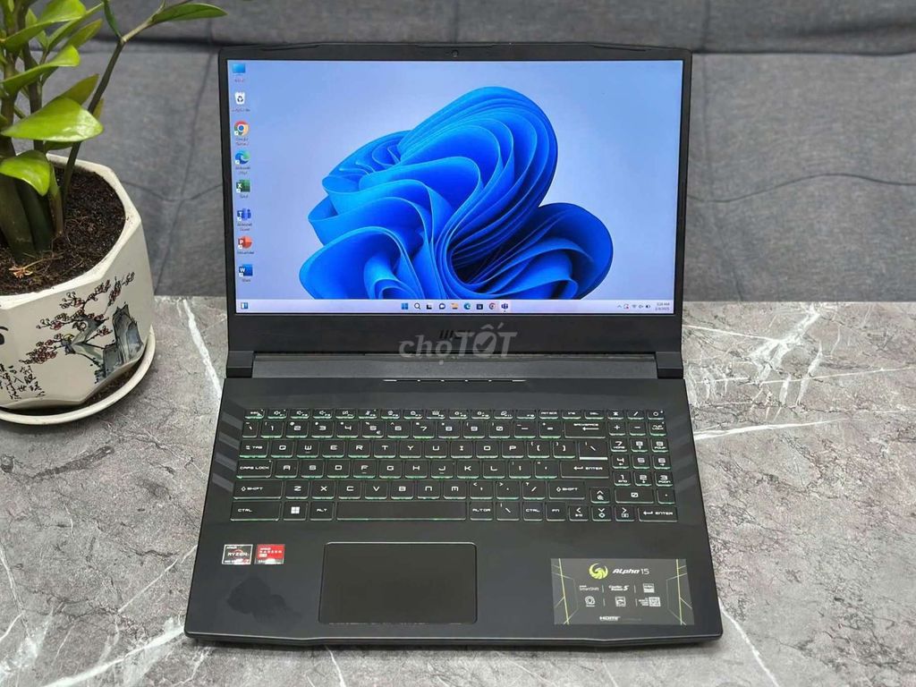 MSI Alpha 15 – Ryzen 7 + RX 6600M 8GB. Mua bán Laptop tại Quận Bình Thạnh Tp Hồ Chí Minh được đăng bởi Vũ Quang Khải hình 1