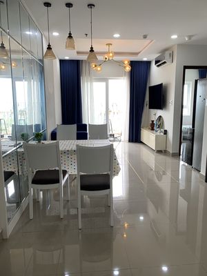 Cho thuê căn góc 72m2, 2PN-2WC full nội thất giá 7tr/tháng, vào ở ngay. Cho thuê căn hộ/chung cư tại Huyện Nhà Bè Tp Hồ Chí Minh được đăng bởi  Linh Land