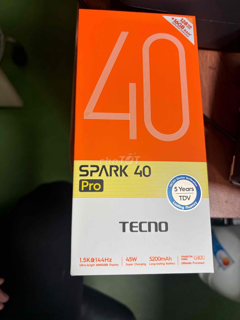 TECNO SPARK 40 Pro 128GB Moon Titanium. Mua bán Điện thoại tại Thành phố Biên Hòa Đồng Nai được đăng bởi Hà trung hau hình 1